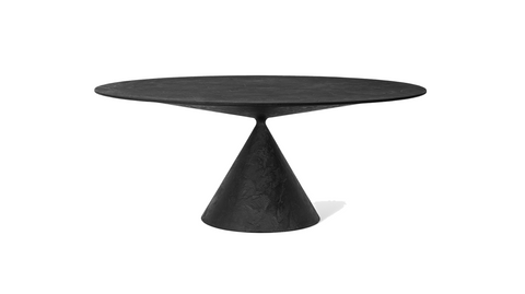 Clay Oval dining Table 180 x 120 cm - DESALTO